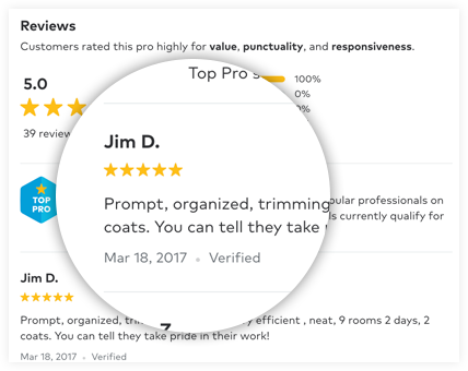 Thumbtack Reviews